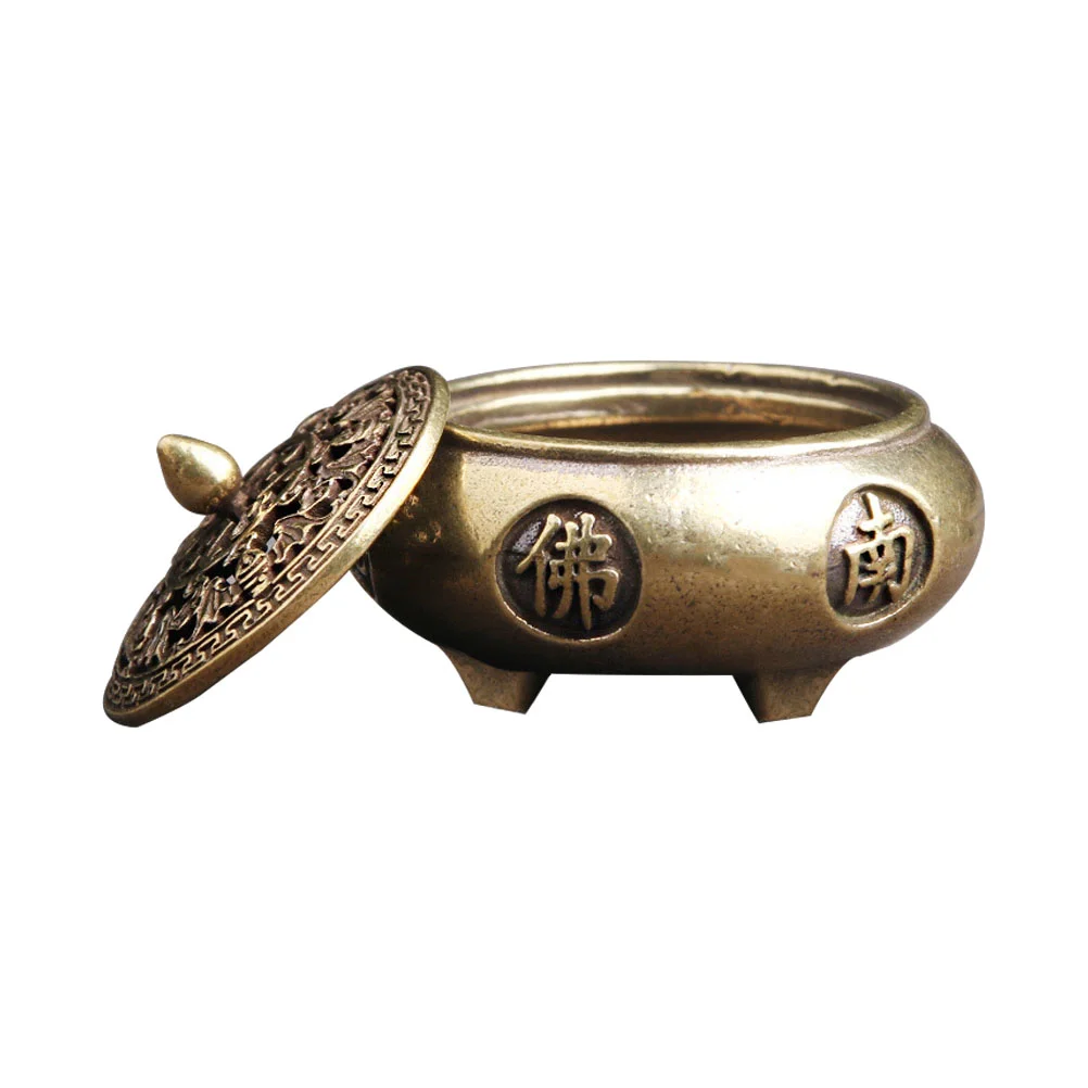 

Burner Holder Coil Chinese Censer Bowl Metal Cones Mosquito Rack Aromatherapy Brass Cone Oil Mabkhara Mini Ash Catcher Stand Box