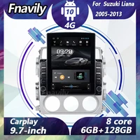 fnavily 9 7 android 10 car radio for suzuki liana video navigation dvd player car stereos audio gps dsp bt wifi 4g 2005 2013