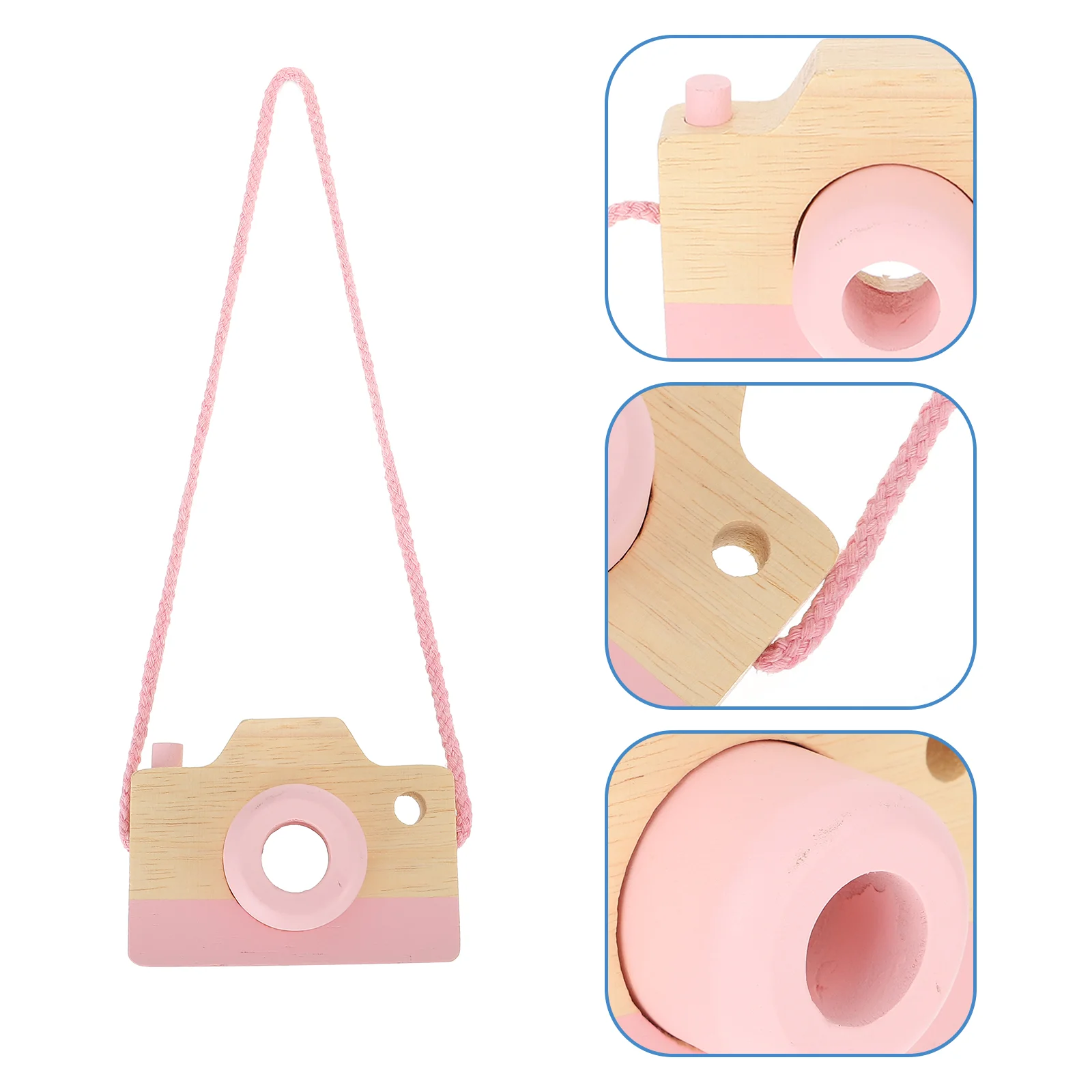 

Cameraplay Wooden Kaleidoscope Mini Pretend Kids Hanging Educational Childrenscience Toddlers