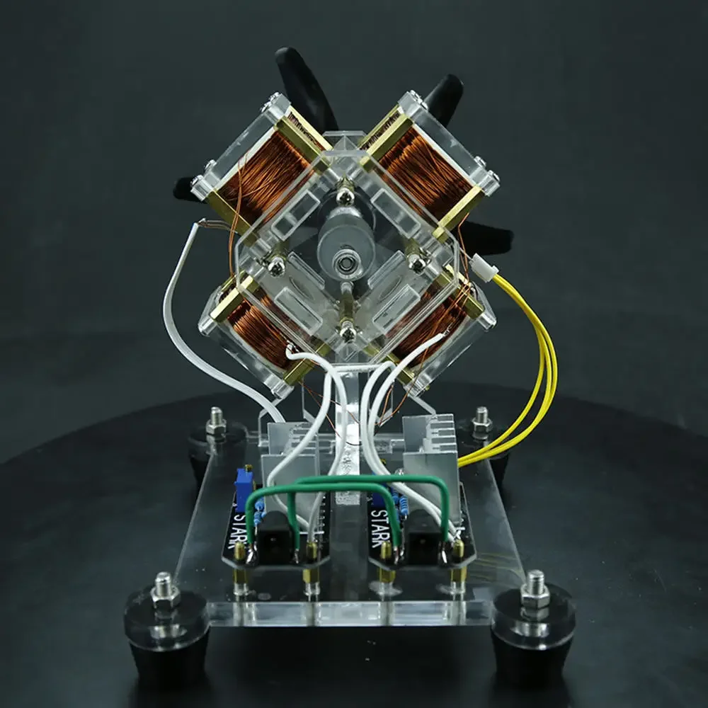 Старк зал электронная машина лопатка вентилятора высокоскоростная DIY физическая