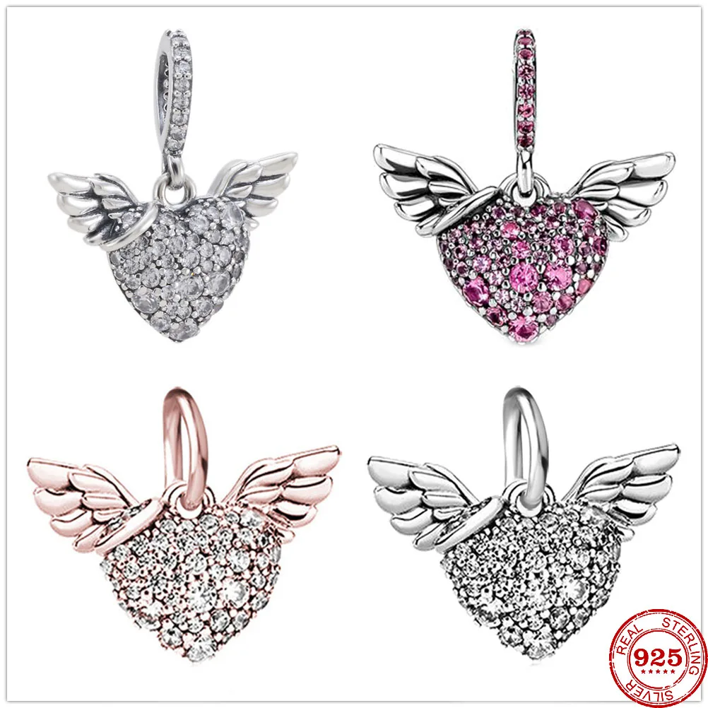 Женский браслет из серебра 2024 пробы с подвесками