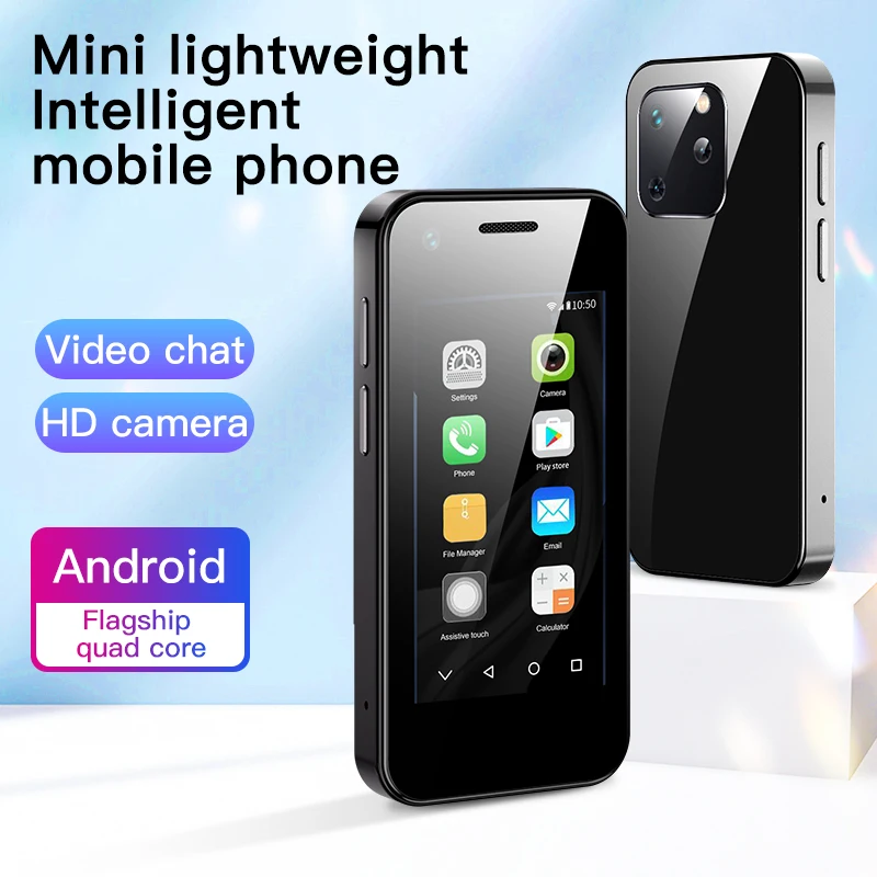 

Mini 3G Smartphone SOYES XS13 Quad Core Android 6.0 Dual Sim WIFI Small Mobile Cell Phones Support Google Play Store PK XS11