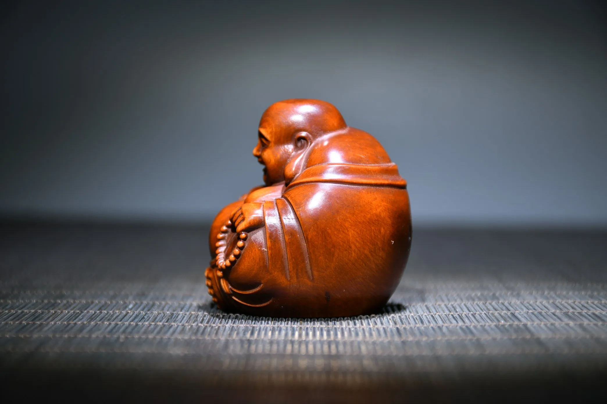 Китайская народная коллекция 6 дюймов старая бронзовая латунная патина