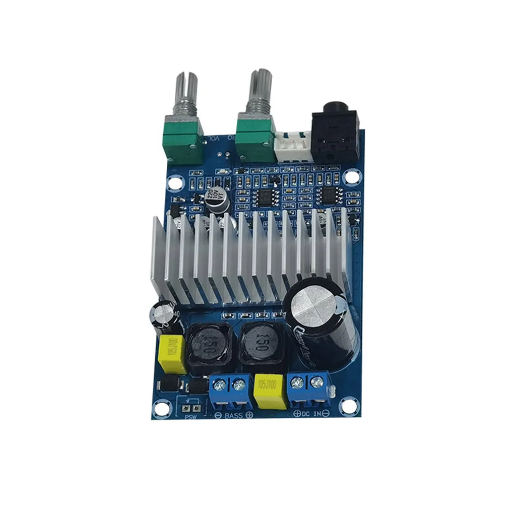 

Stereo Sound 100W Power Amplifier Board DC 9-25V 2 Channel Speaker Bass Volume Amp Module Audio Equipment Spare Parts