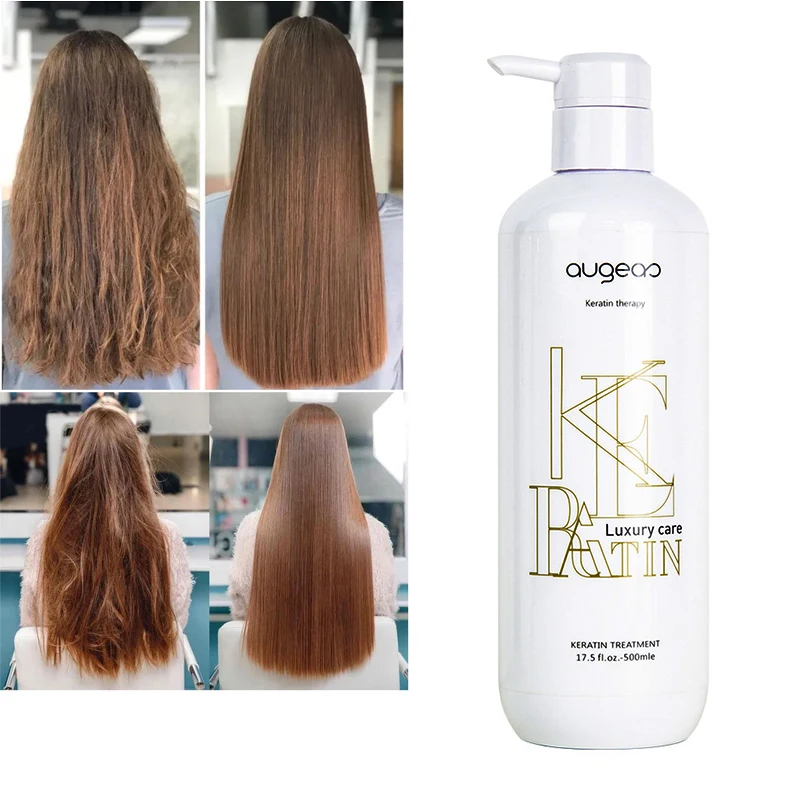 1pcs 500ml Keratin Treatment Straightening Hair Keratin for Deep Curly Hair Treatment Wholesale Hair Salon Products