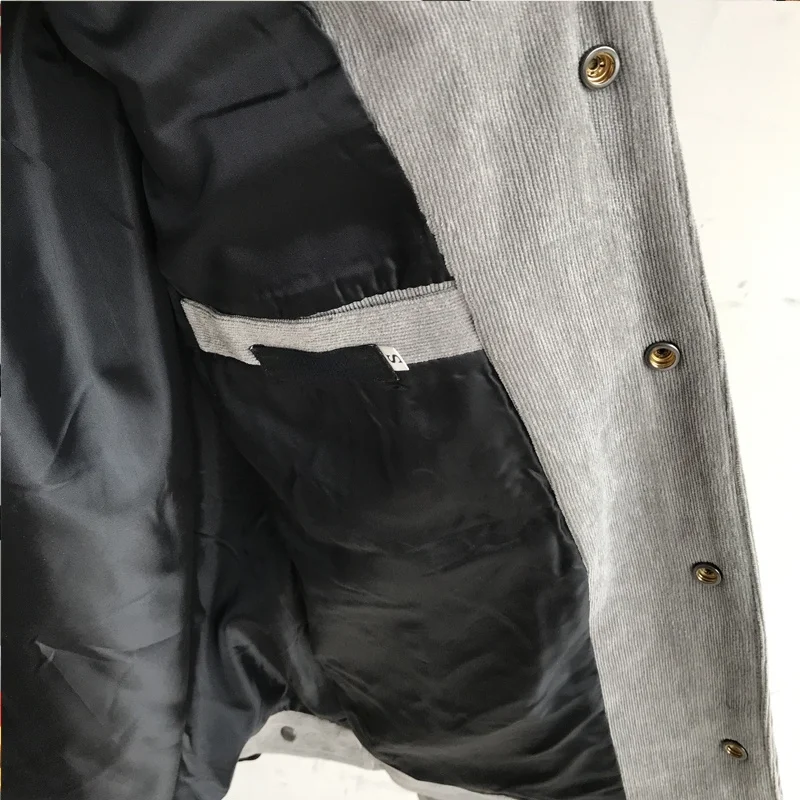 Куртка мужская весенняя универсальная укороченная куртка с отложным воротником