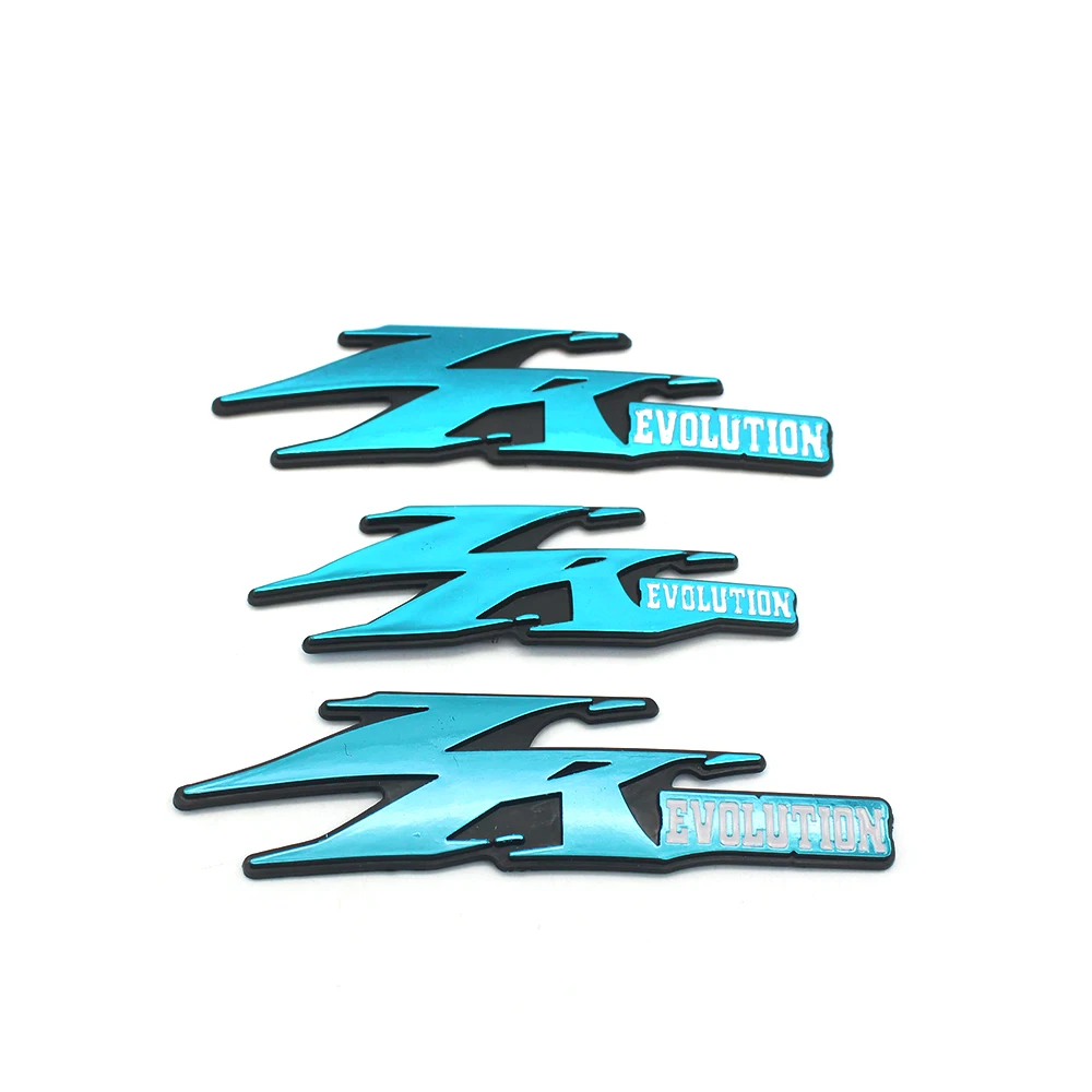 

Обтекатели для кузова скутера Yamaha JOG ZR EVOLUTION, хромированные мотоциклетные 3D стерео наклейки, наклейки