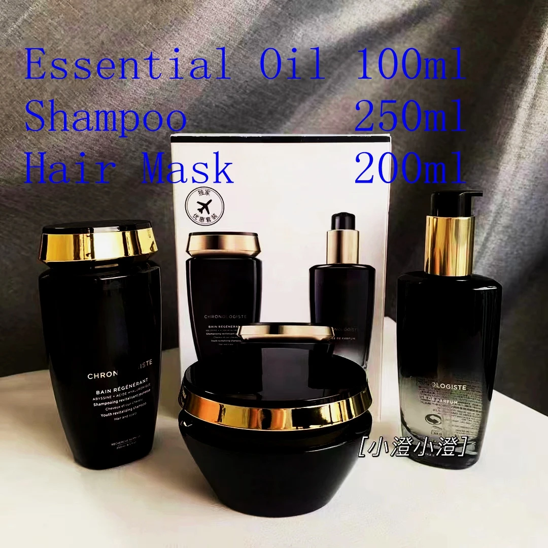 NEW Healthy Hair Kit  Oil/Shampoo/Hair Mask Restorer Hair Mask Hair Oil Repair Dryness Shampoo Smoother+GIFT