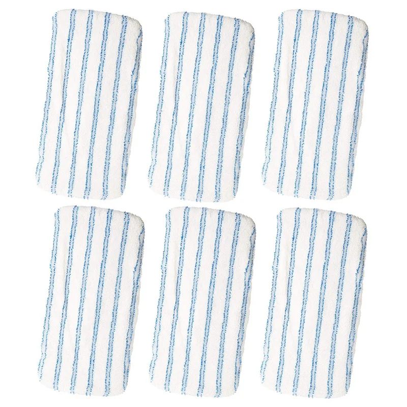 

6Pcs Replacement Microfiber Scrub Pads Fit For O-Cedar Dual Action Microfiber Flip Mop