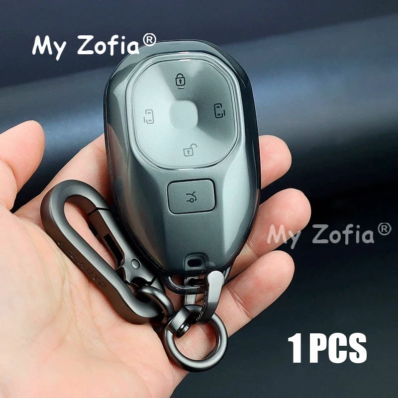 

Для GAC Trumpchi S7 2025 2026 чехол для дистанционного ключа автомобиля, чехол из мягкого ТПУ, чехол для автомобильного ключа, чехол для дистанционного управления, защитный чехол, автоаксессуары