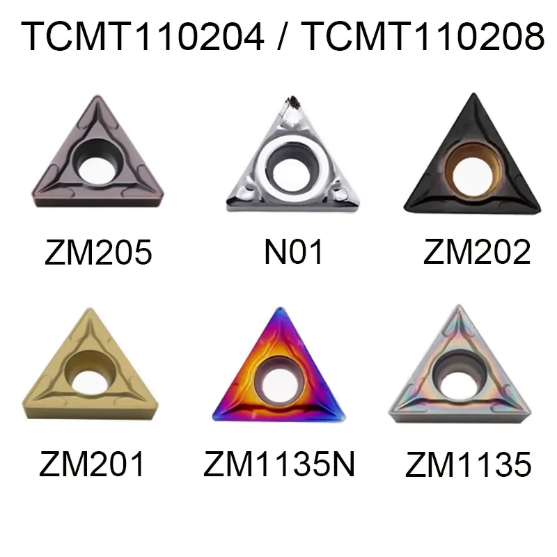 

Инструменты для токарных станков ZIMICNC TCMT110202-MA / TCMT110204-MA / TCMT110208-MA