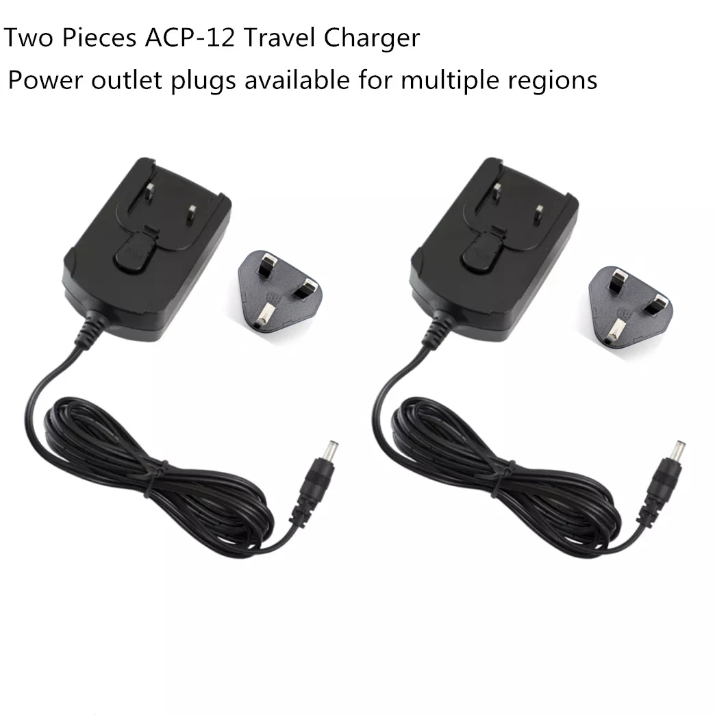 

Two Pieces ACP-12 Travel Charger 5.9V 750mA for Airbus Cassidian EADS Nokia BLN-5i Battery, THR880i, TH1n, TH9, THR9 Tetra Radio