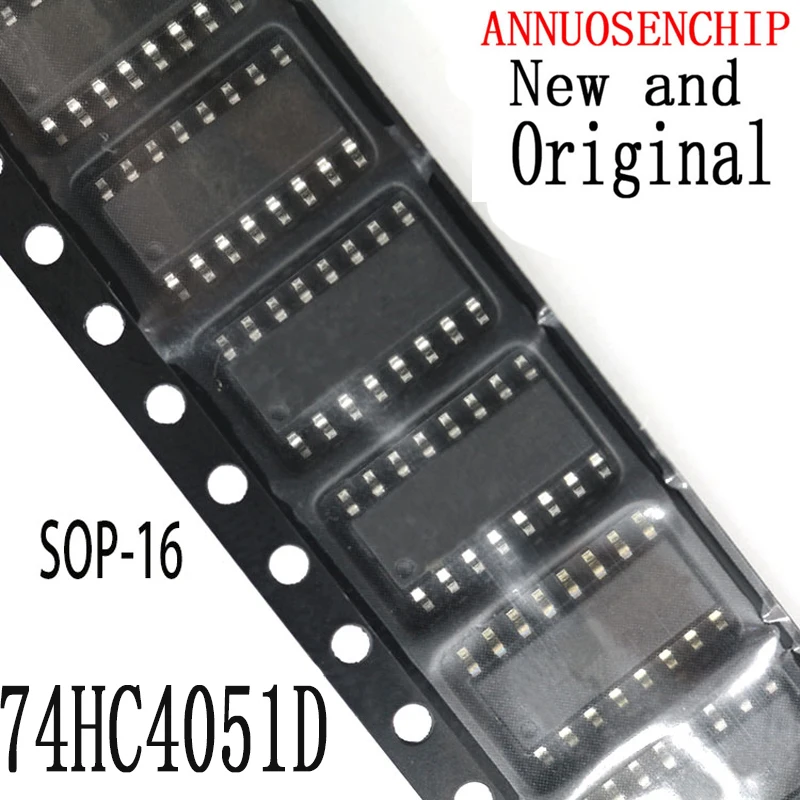 10 шт. Новый и оригинальный SOP16 74HC4051 SOP SN74HC4051DR SOP-16 SMD IC 74HC4051D