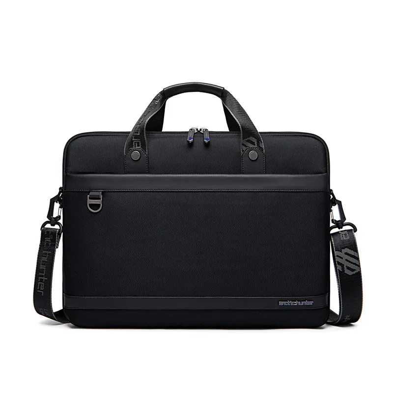 New Men's Business Briefcase Commuting Large Capacity Waterproof Tote Office Bag Single Shoulder Laptop Bag Messenger Men Bag