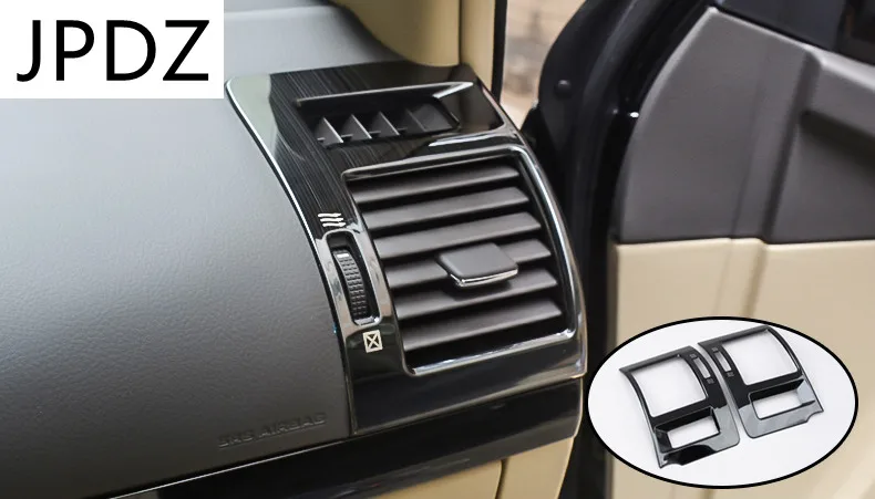 

For Toyota Land Cruiser Prado 150 J15 2010 2011 2012 2013 2014 2015 2016-2018 2019 2020 Stainless Steel Air Conditioner Outlet