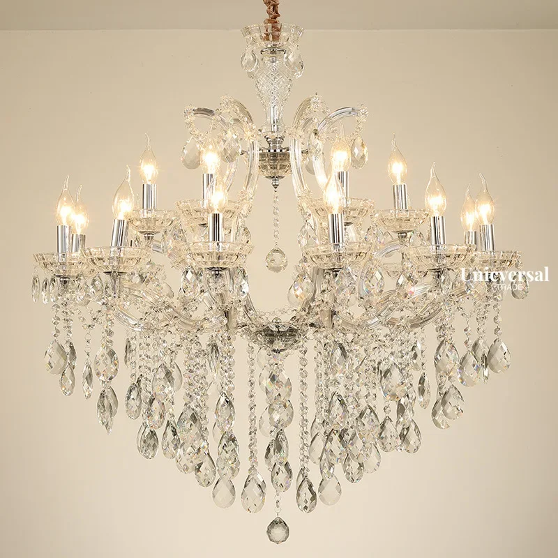 Европейская люстра потолочные хрустальные подвесные светильники принцесса