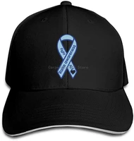 mens and womens adjustable raise awareness fight als peaked hat cotton golf cap for unisex