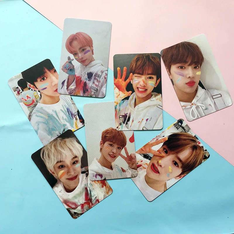 

7/8Pcs/Set KPOP TEMPEST Photocards New Album Double-Sided Postcards LOMO Cards Fans Collection Member Photo Cards Souvenir 2d