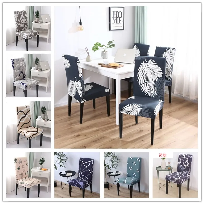 

Эластичные Чехлы для обеденных стульев, Стрейчевые накидки на стулья для свадьбы, гостиницы, банкета, столовой