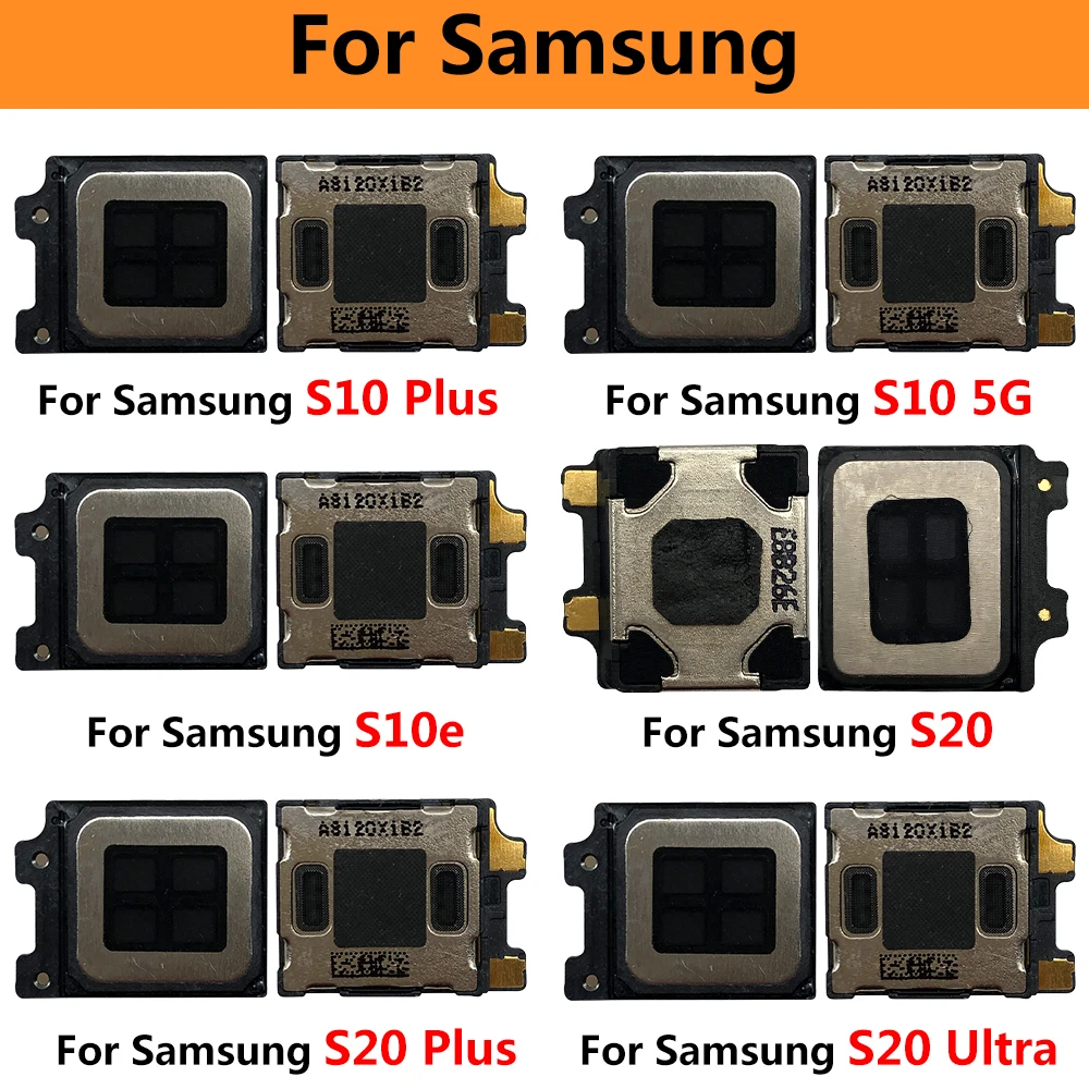 

For Samsung S20 Ultra S10 S9 S8 Plus S7 Edge Bottom Loud Vibrating Speaker LoudSpeaker Sound Flex Cable Phone Parts