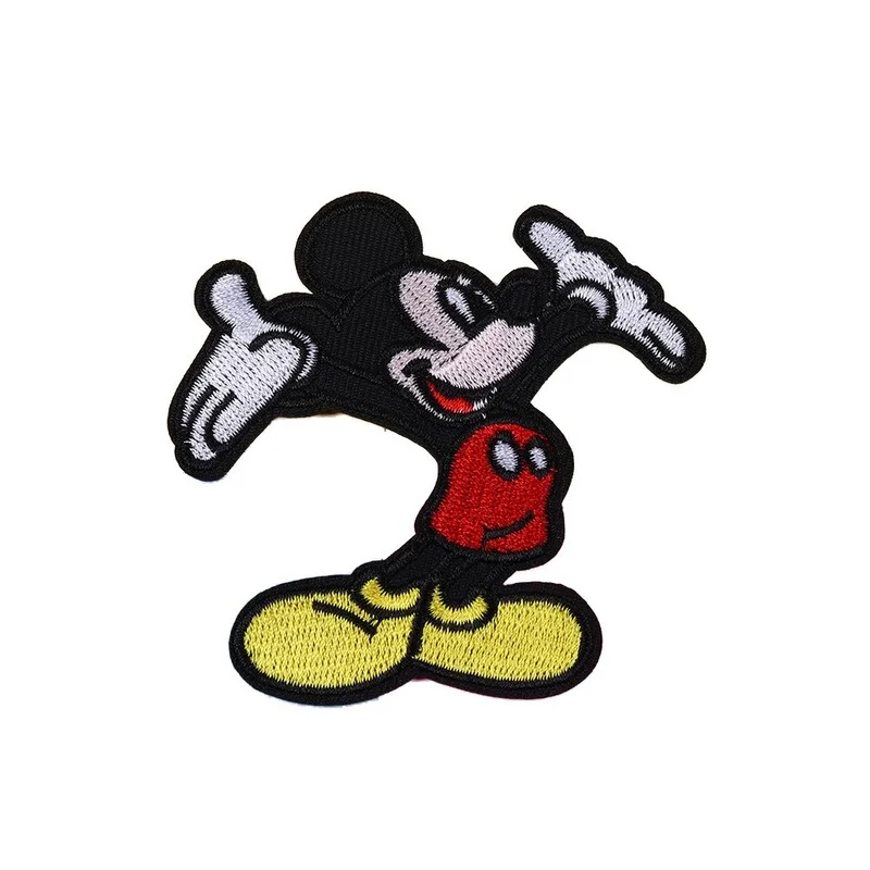 Mickey Minnie Mouse Clothing Thermoadhesive Patches for Clothing Embroidered Fusible Patch Sewing Clothes Pants Accessories Gift images - 6