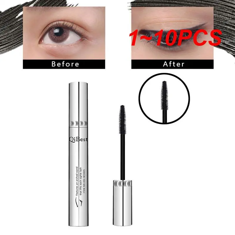 1-10 шт. водостойкая Черная тушь для ресниц