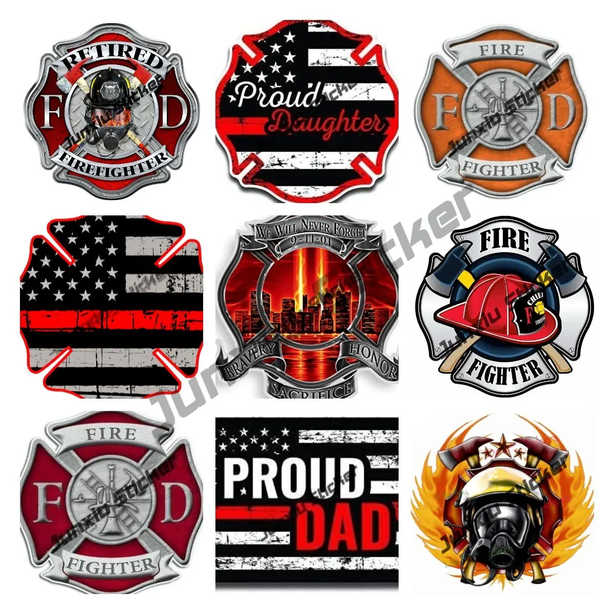 

Светоотражающие наклейки «Первый Ответчик», «мы никогда не забудем 911», наклейки с надписью «Fireman Bravery Honor» для автомобиля, грузовика, кемпера, бампера