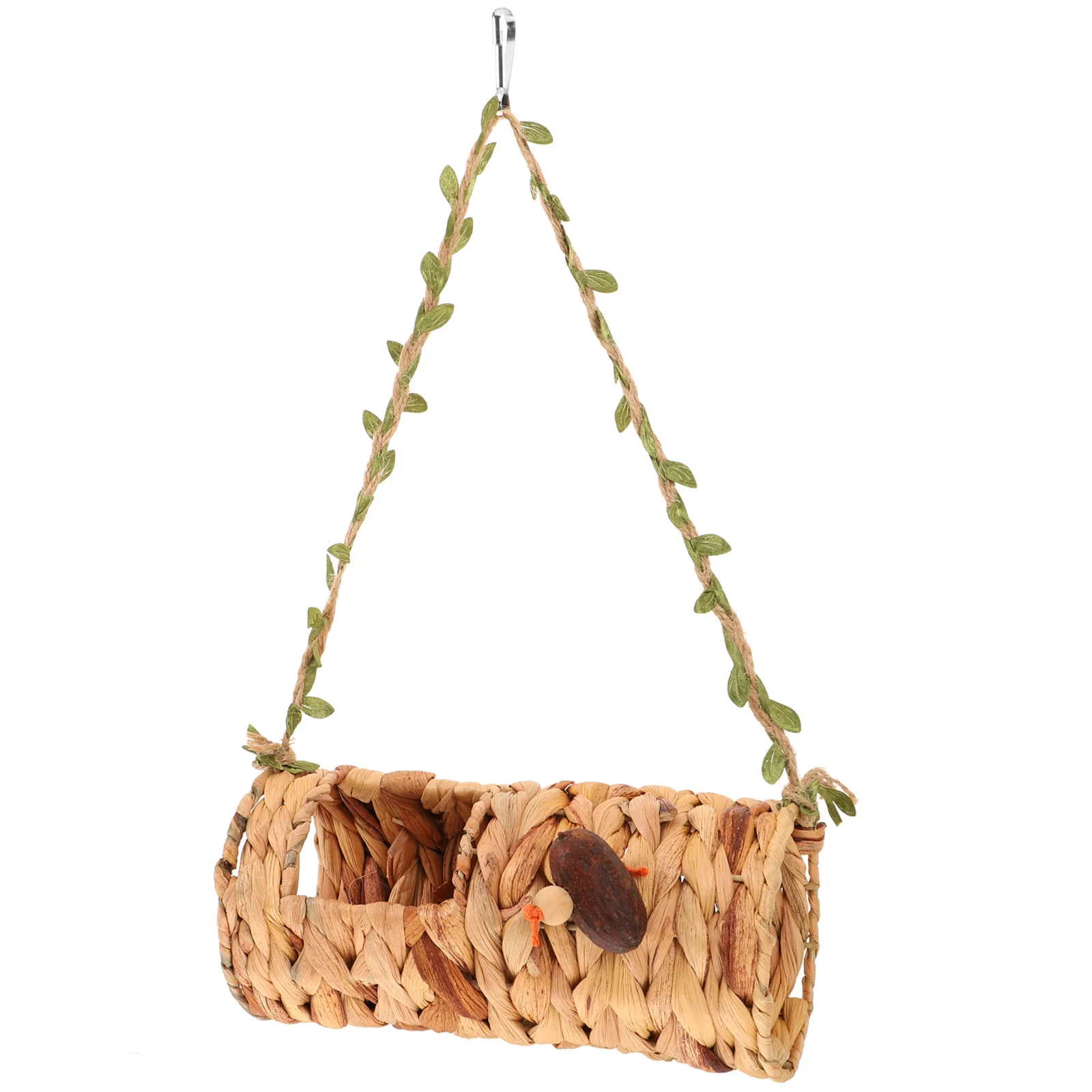 

Small Pet Birds Hamster Hanging Cage Bed Parrot Squirrel Tunnel Hammock Hamster Hut