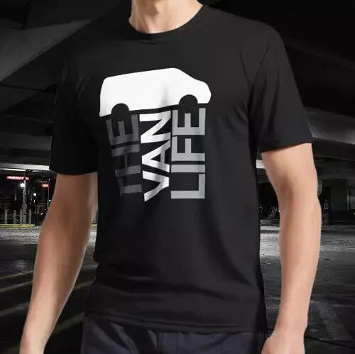 NEW SHIRT THE VAN LIFE RACING LOGO T-SHIRT FUNNY SIZE S-5XL