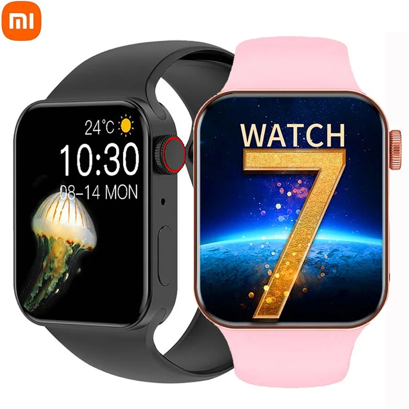 

Xiaomi Smart Watch Bluetooth Call Heart Rate Monitor Waterproof Smartatch Fitness Tracker Blood Pressure Watch for Android Ios