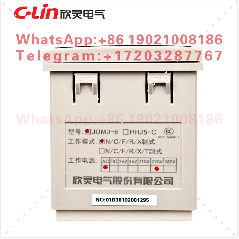 Фото Счетчик JDM9-6 AC220V AC380V DC24V, 6-разрядный, многофункциональный, с памятью при отключении питания, система T №3