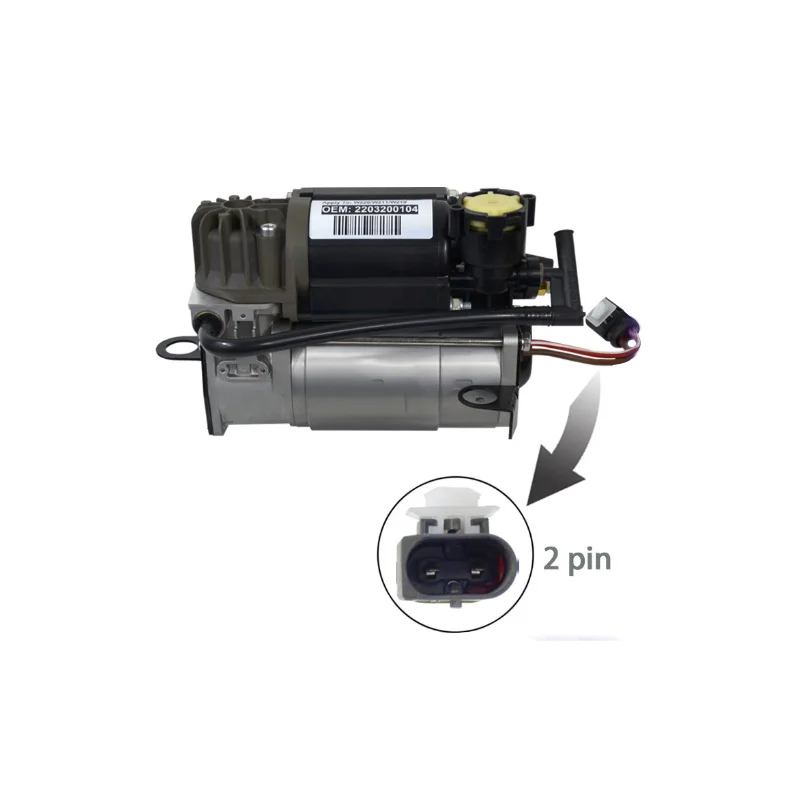 

2203200104 A2203200104 Передняя воздушная подвеска компрессор насос подходит для Mercedes W211 W220 Ремонтный комплект запчасти авто