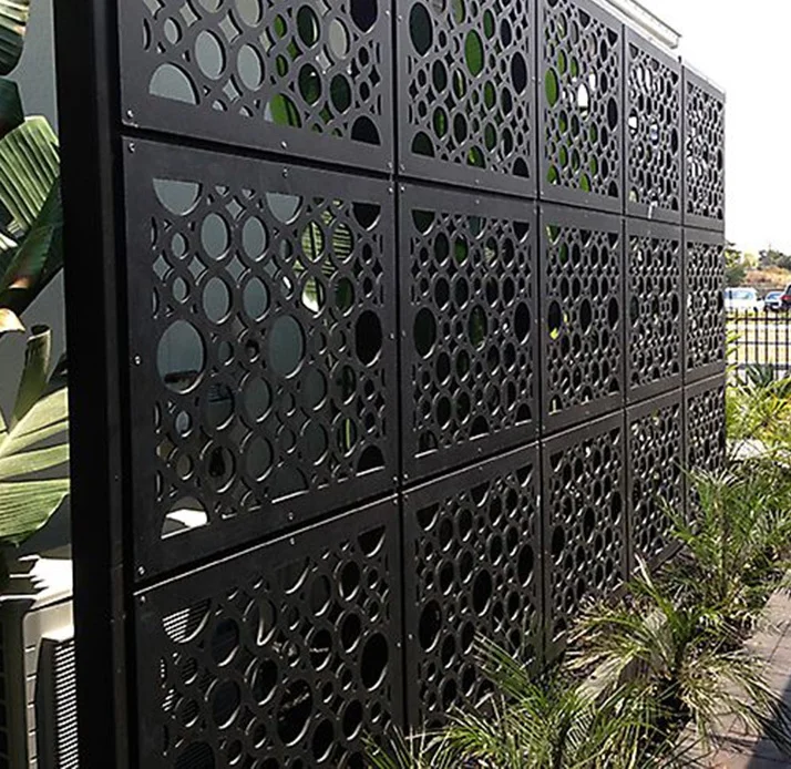 Индивидуальное украшение из нержавеющей стали для забора настенного экрана