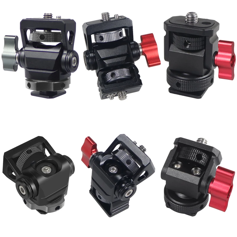 Держатель монитора крепление на холодный башмак регулируемый наклон 180 градусов