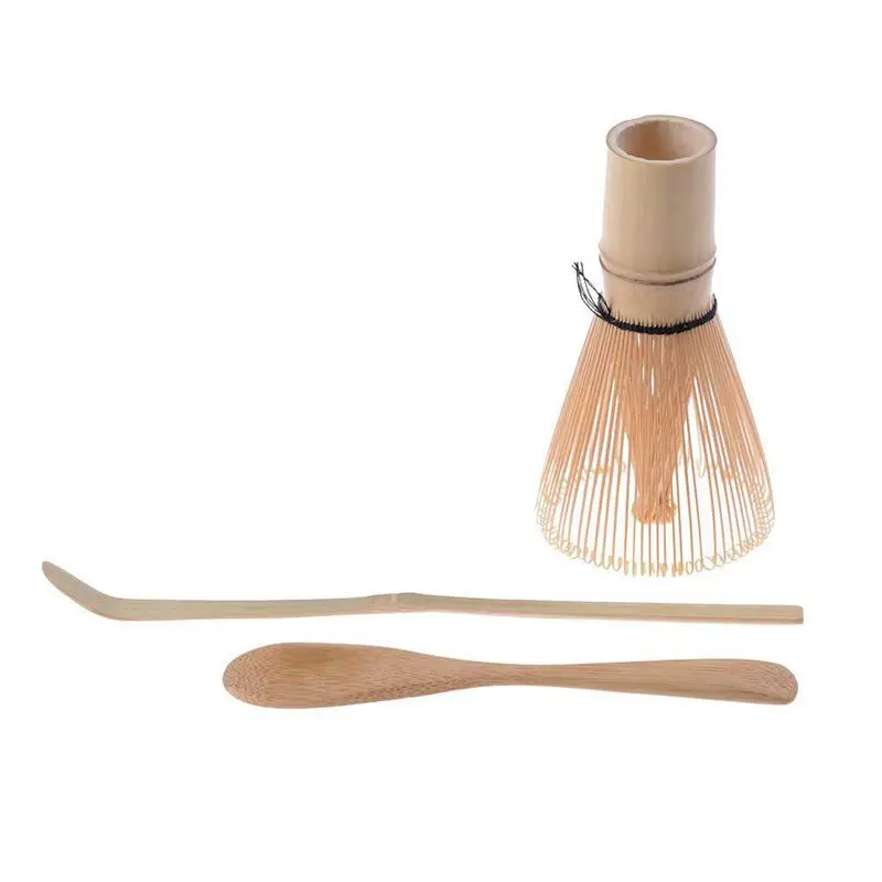 

Japanese Matcha Tea Set(3 Pcs) - Matcha Bamboo Whisk Tea Spoon,-Tea Ceremony Kit