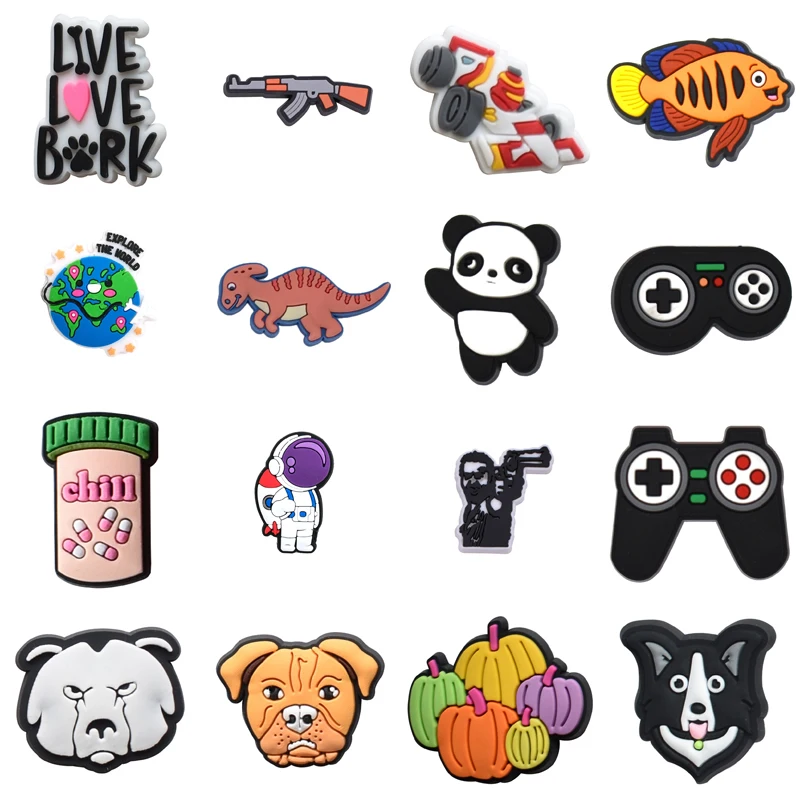 

Shoe Charms Girl Boy Decorations for Crocs Wholesale Bulk Gifts Kids Shoes Accessories Women Charm Packs Set Jeans Para Pins Men