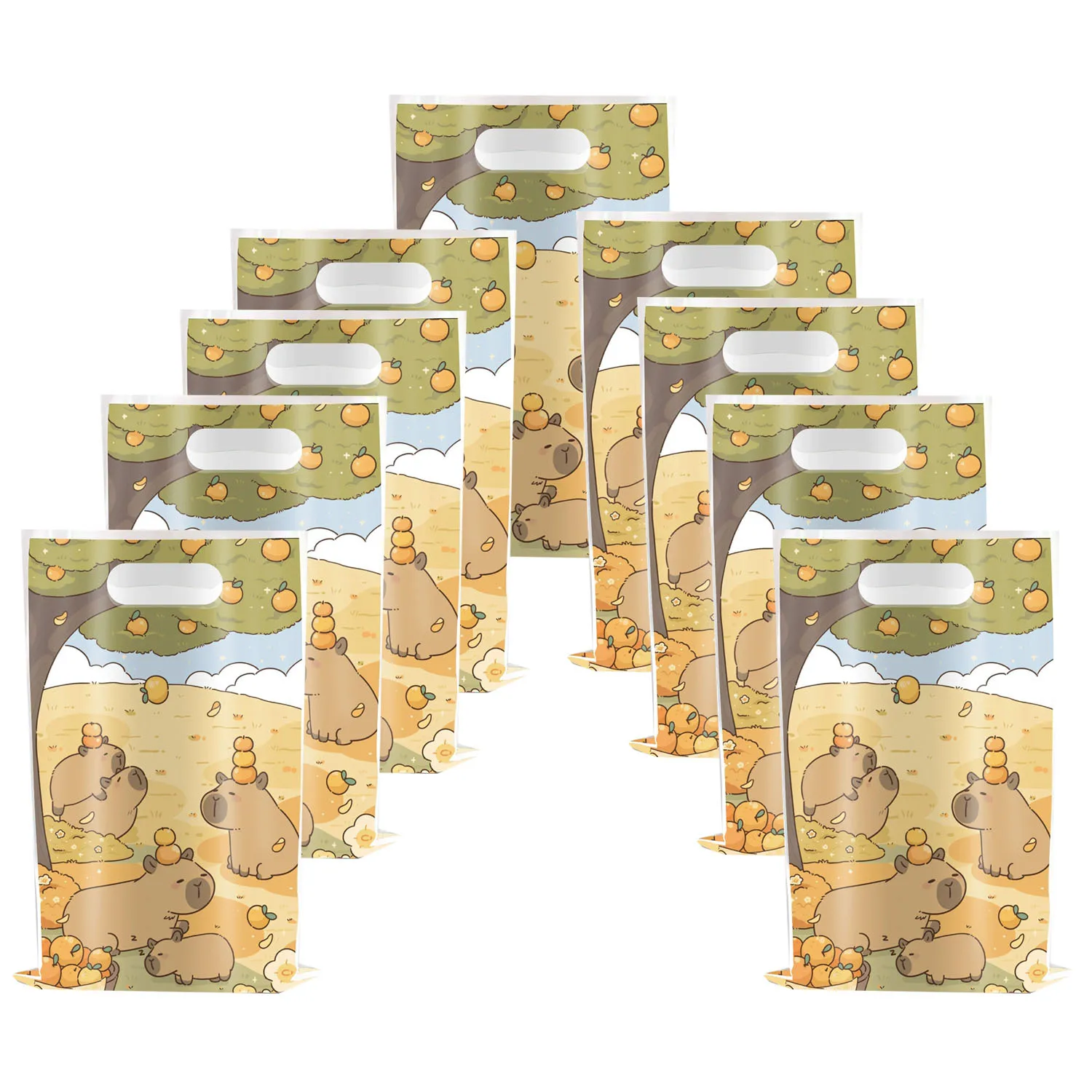 

Набор наклеек Капибара Минсо