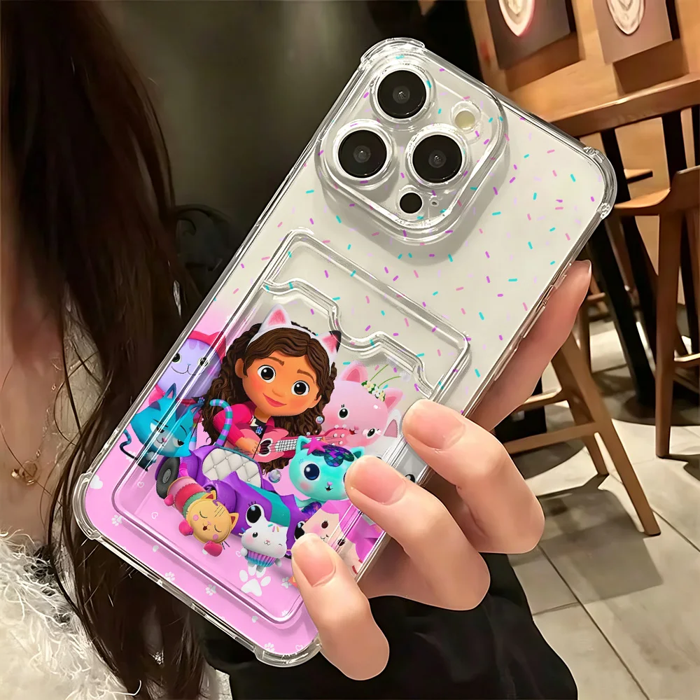 Фото Милый чехол-картхолдер Gabbys Dollhouse для Samsung Galaxy A17 A07 A56 A36 A26 A55 A35 A06 A24 A14 A54 A15 A25 A34 A23 4G 5G №4