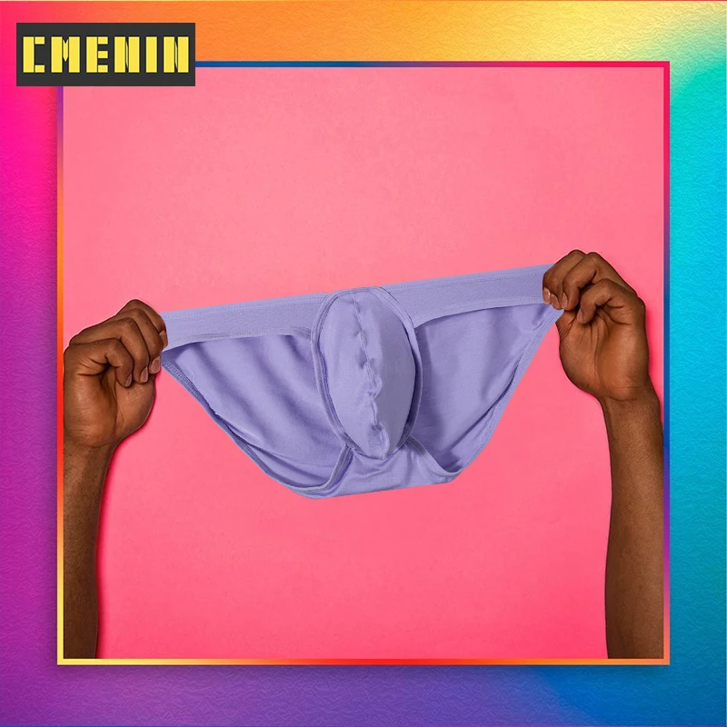

CMENIN Hot Cotton Gay Panties Jockstrap Men's Briefs Breathable Slip Sexy Man Underwear Brief Men Underpants Mutande Uomo AD7209
