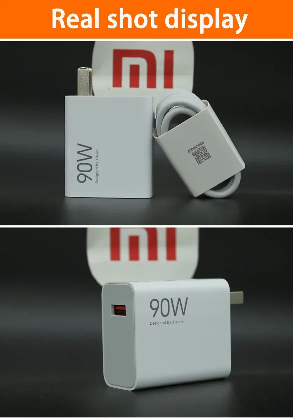 Зарядное устройство Xiaomi оригинальное зарядное 90 Вт гипер турбо Rapido Tipo C Xiao Mi 14 Ultra