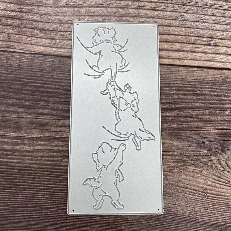 

Metal Cutting Dies Stencils Cats for Scrapbooking Stamp/Photo Album Decorative Embossing DIY Paper Cards