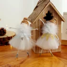 Ангел, новогодние и рождественские украшения, подвески, танцующая девушка, рождественские украшения, декор для рождественской елки, украшение для дома