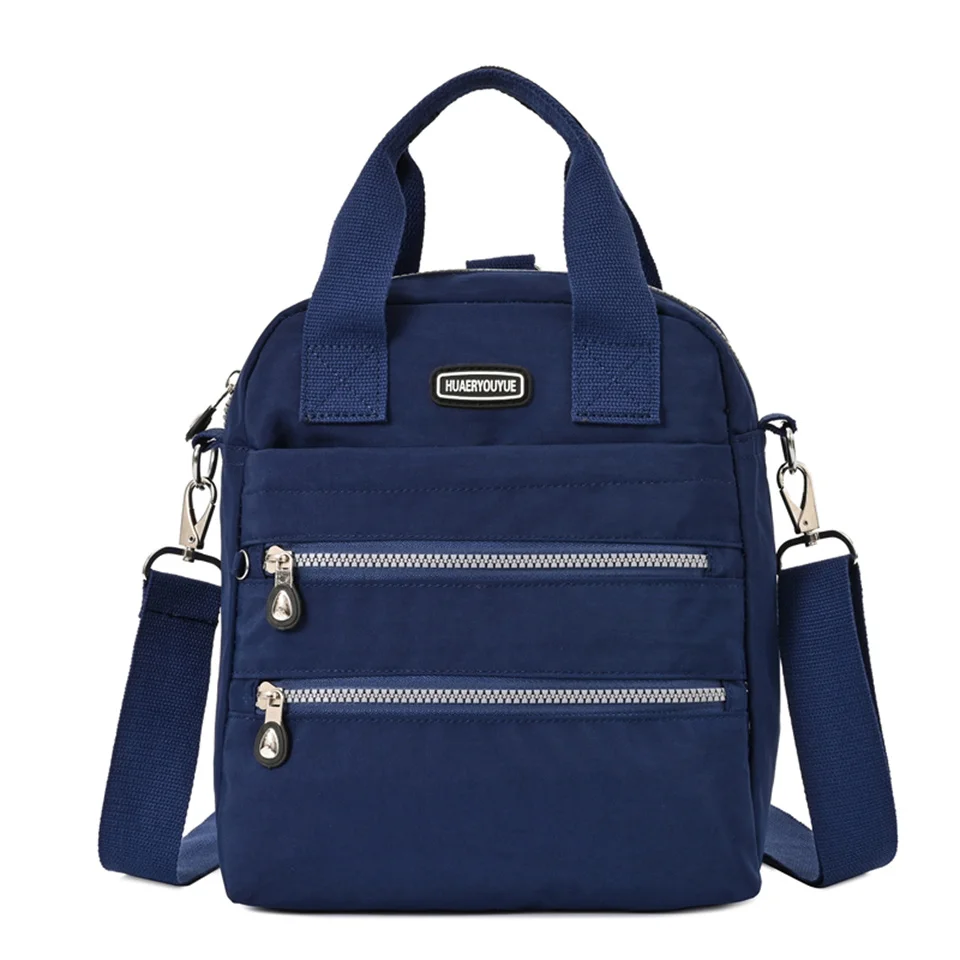 

Fashion Waterproof Nylon Backpack Women Casual Rucksack Shoulder Bag Nylon Big Capacity School Bag Knapsack