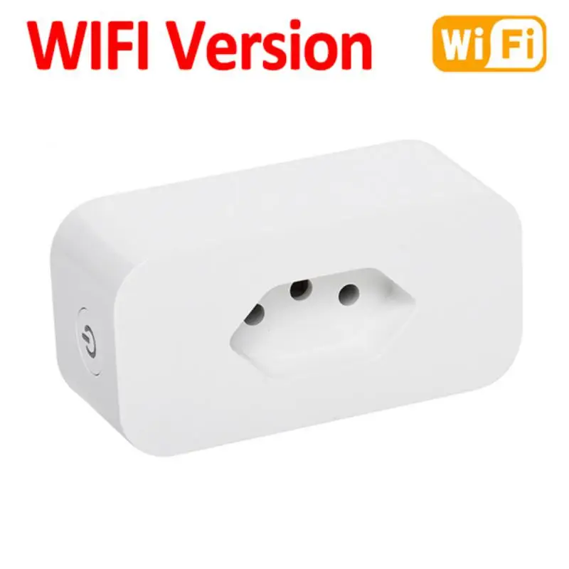 

App Remote Control Wireless Socket Timing 16a Power Monitor Sockets Wifi ZigBee Brazil Smart Plug EWeLink