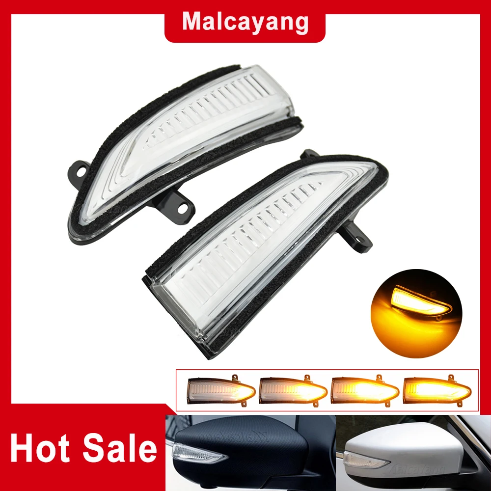 

LED Turn Flowing Rearview Mirror Indicator Lamp For Nissan Teana Altima Sylphy Pulsar Sentra B17 2013-2018 Tiida C13 2015-2019