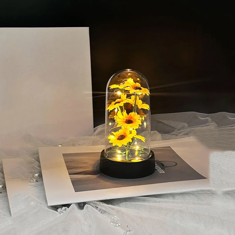 

Набор пластиковых подсолнухов