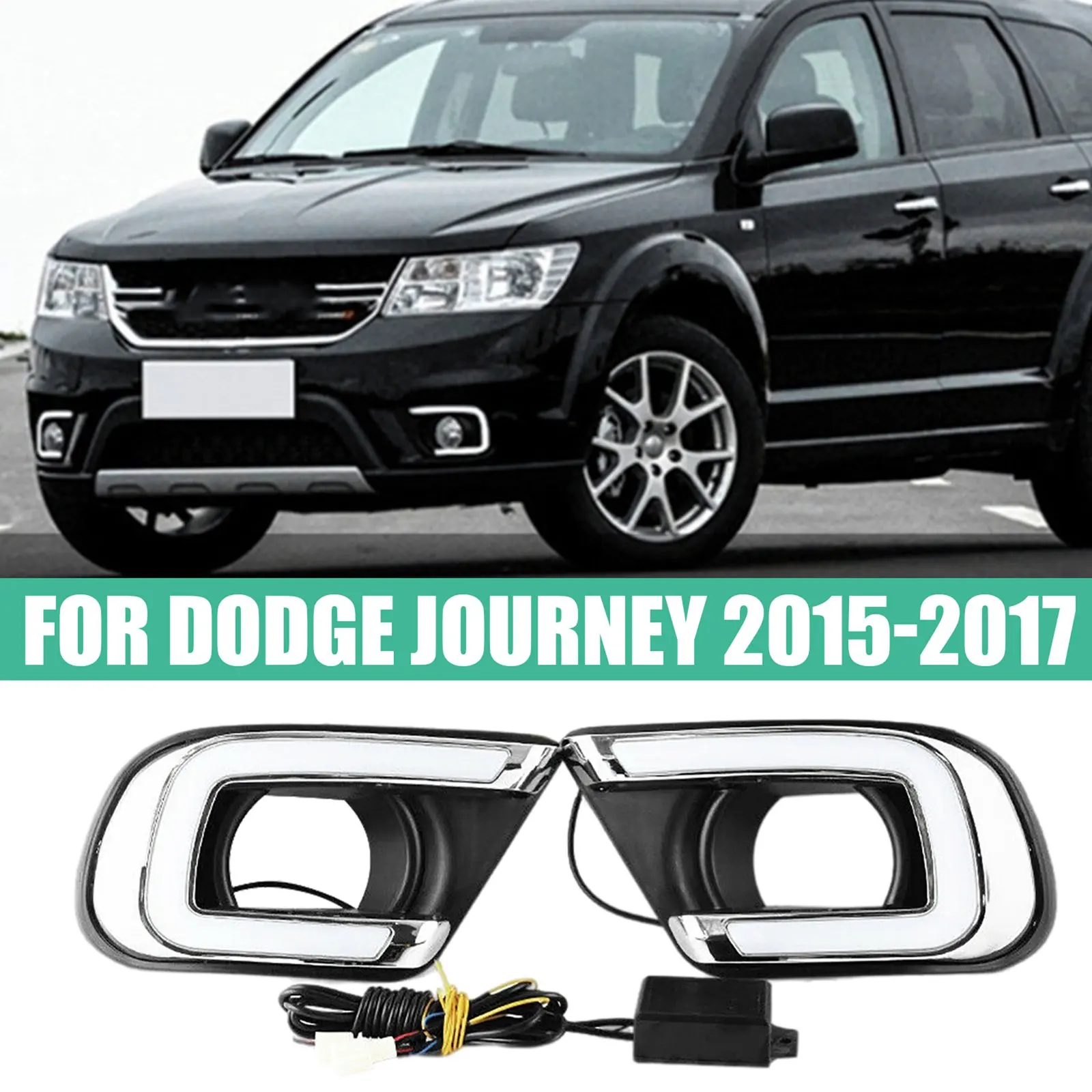 

Фонарь дневной противотуманный для Dodge Journey 2013-2017