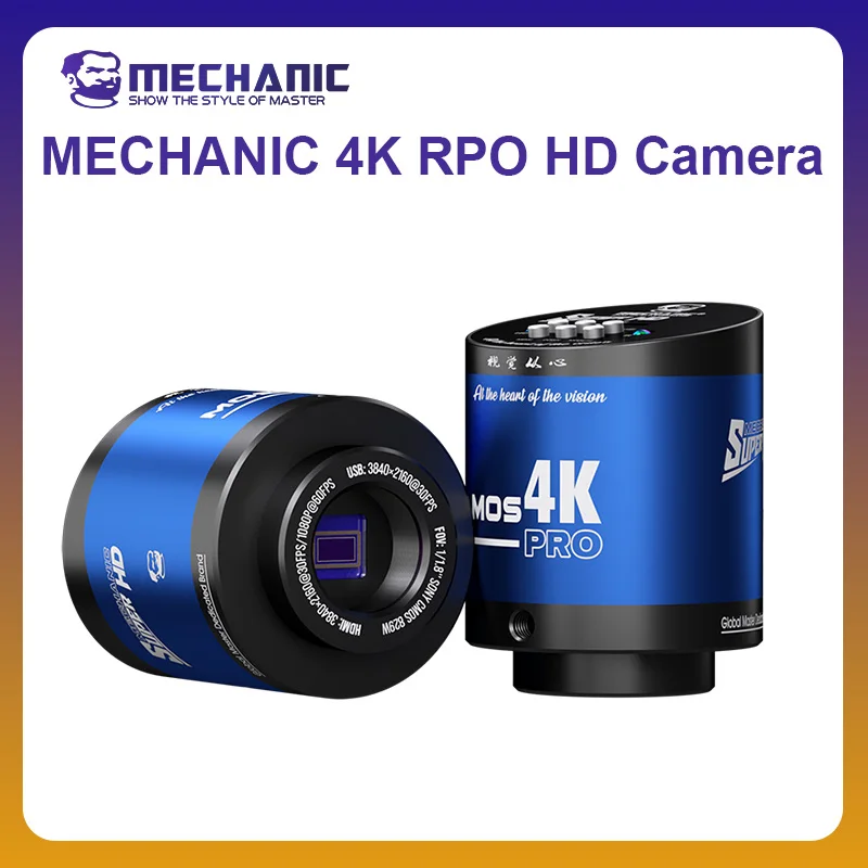 Механический датчик камеры MOS-4K PRO HD для ремонта микроскопа