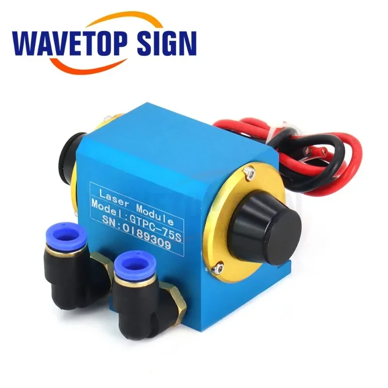 WaveTopSign JiTai GTPC 75S 75 Вт Локоть YAG Лазерный модуль 90 градусов диодный насос