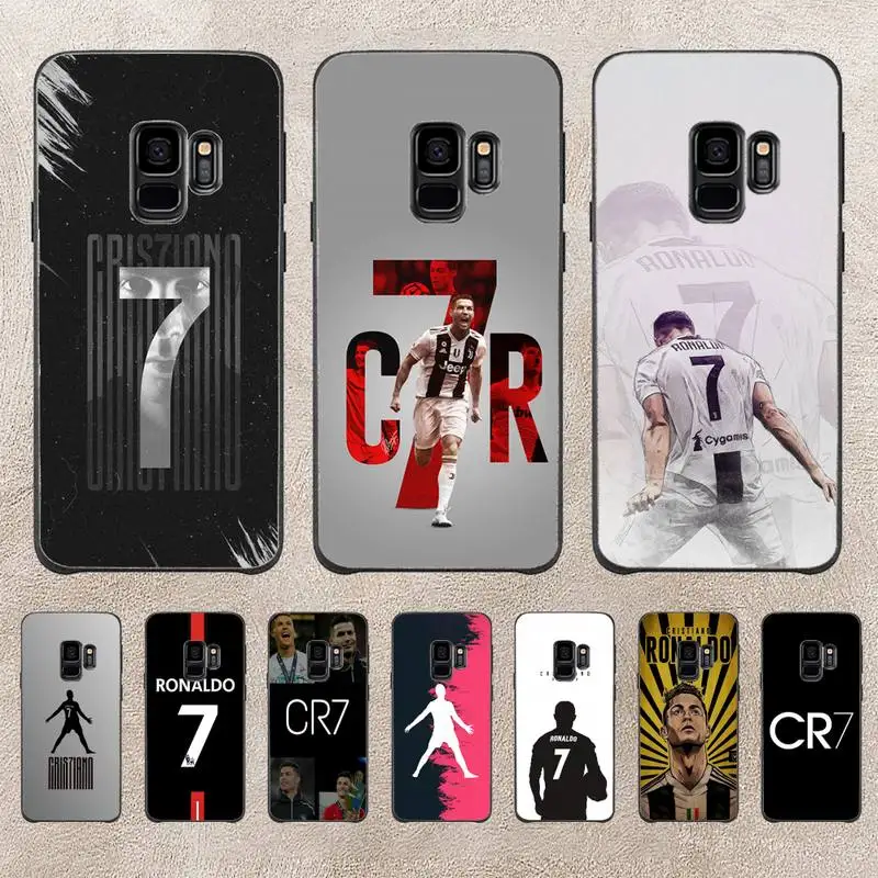 

C-CR7 Football Star Phone Case For Samsung Galaxy J200 J2 Prime J2 Pro J6 2018 J250 J4 Plus J415 J5 Prime J7